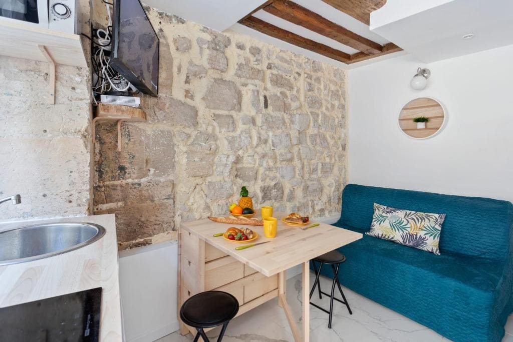 Lou - Stylish Studio Montorgueil Historic Heights