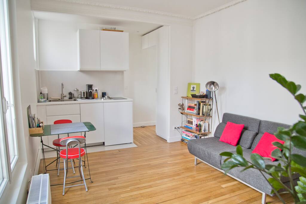 Authentic apt in the Marais