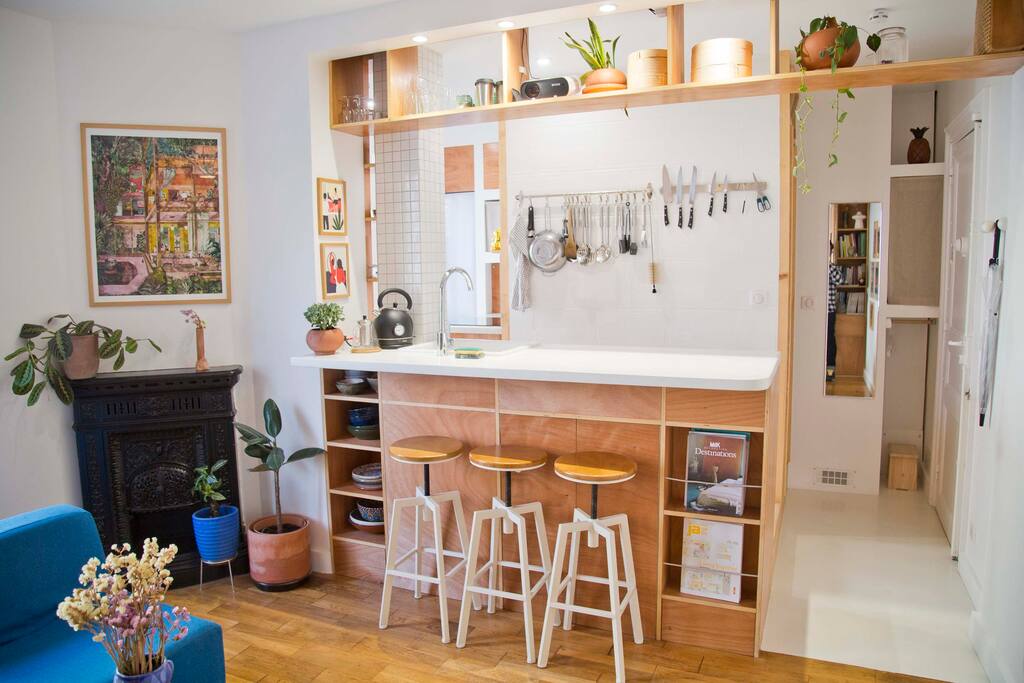 Appartement d'architectes au coeur de Belleville