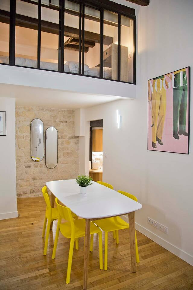 Gabrielle - Authentic Loft Saint-Germain Luxembourg Courtyard