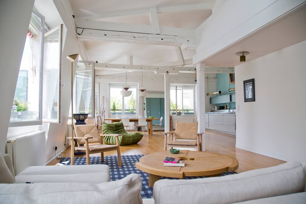 Luxieux loft avec terrasse proche du Marais