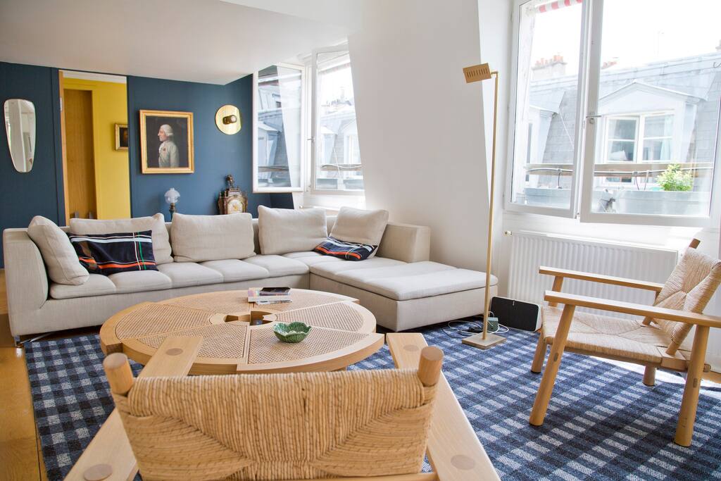 Luxieux loft avec terrasse proche du Marais