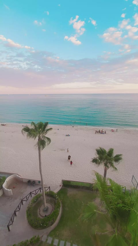 Straight from the balcony