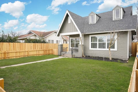 Experience the joy of outdoor living in our delightful accommodation, boasting a generous front yard that offers endless possibilities for relaxation and recreation.