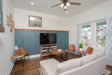 Our living room is the perfect gathering spot, with comfortable seating and a welcoming ambiance for memorable moments.