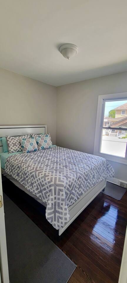 The ultimate retreat: Our master bedroom oasis.