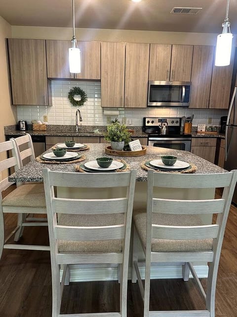 Good food, great company, and a beautiful dining room to bring it all together.