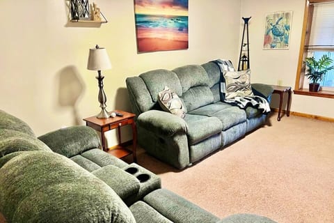 Relaxation zone: Sink into plush cushions and unwind after a day of exploring