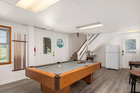 Rack 'em up and enjoy endless fun with our stylish pool table