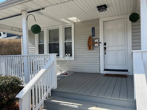 Step onto your private porch and feel right at home. It’s the perfect, cozy spot to start your day with a morning coffee or to unwind after an afternoon of exploring.