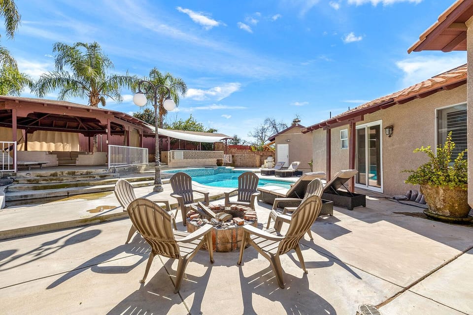 Resort-Style 5BR | Pool | Sleeps 13 | Pet-Friendly - Hemet