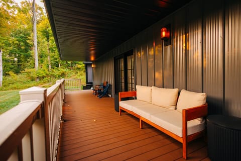 Catch golden-hour sunsets right from the deck as the warm outdoor lighting sets the perfect evening mood.