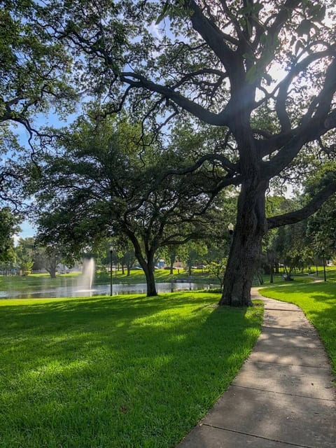 Beautiful park steps away