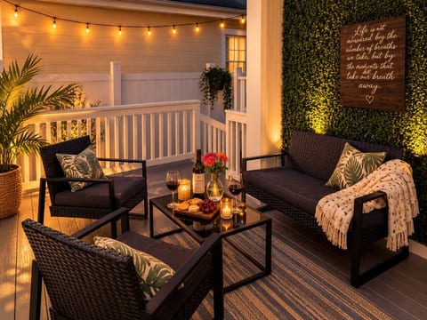 Cozy Couples Artsy Retreat with Local Art Walkable
