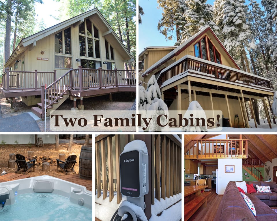 Enjoy both cabins!