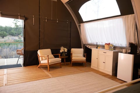 Pinetop Glamping Tent at Manzano Mountain Retreat