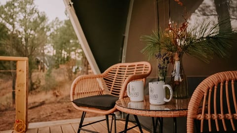 Pinetop Glamping Tent at Manzano Mountain Retreat
