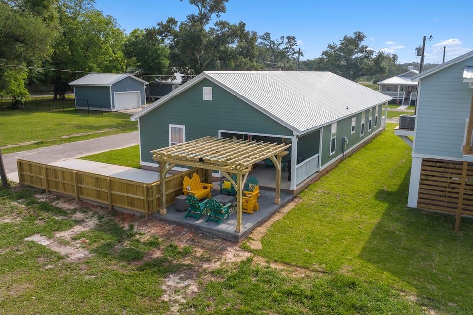 Back of home