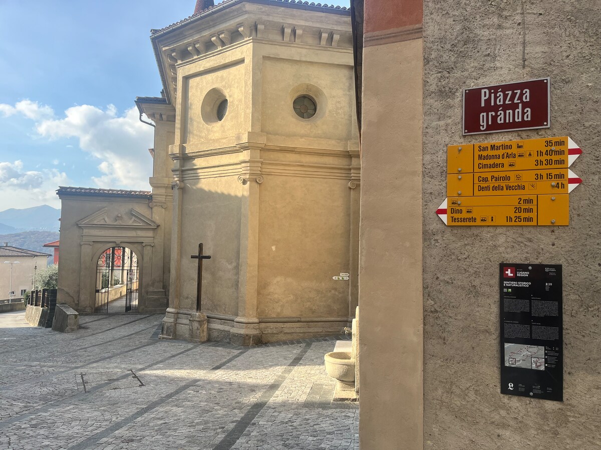 Numerous hiking trails start from Sonvico, offering breathtaking views and opportunities to explore the unspoilt nature of the region.