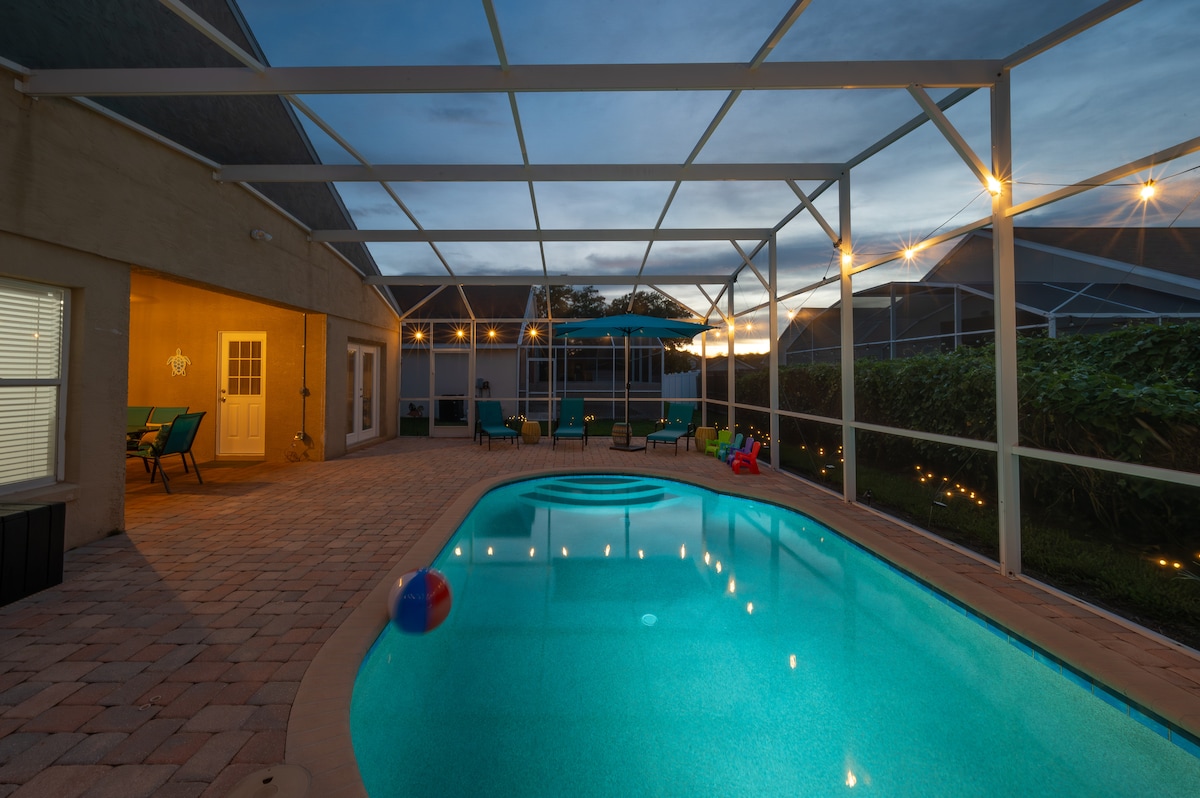 Retreat near Disney, Universal-Pool-Pet Friendly! image 58