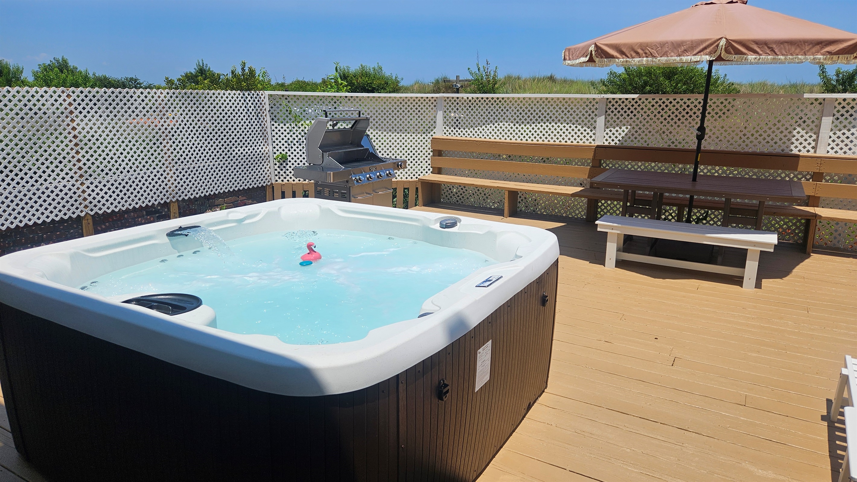 on-beach-3bd+loft:-saunaorhottuborbillardorfenceddeck/