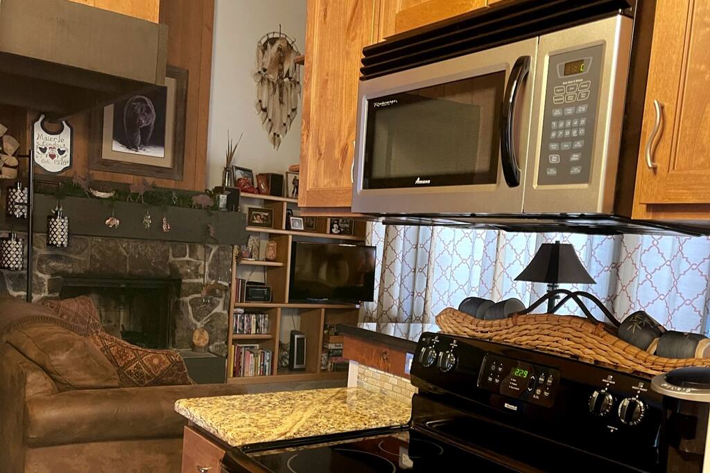 Livingroom view from kitchen Cozy Condo with Valley Views - by Merrily Vacation Properties