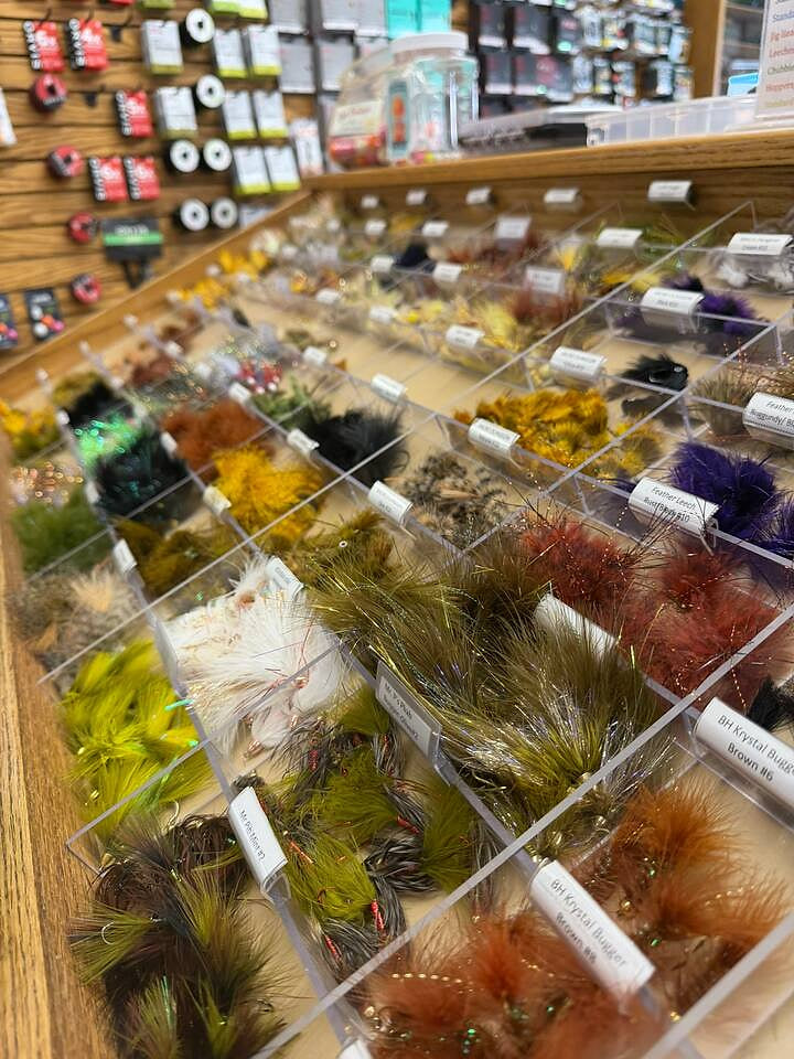Fly fisherman's dream at Dan Bailey's, just a block away