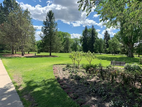 [Park] Beautiful green space across the road