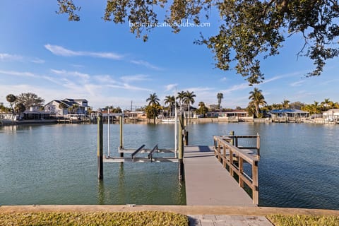 Waterfront Home with Heated Pool 2 Mi from Beaches
