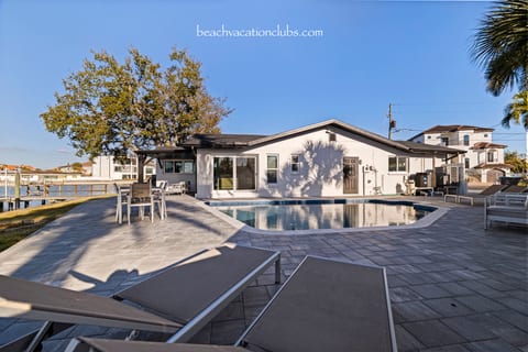 Waterfront Home with Heated Pool 2 Mi from Beaches