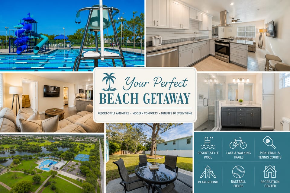 Park & Pool Across the Street and 9 Mins to Beach - St. Petersburg