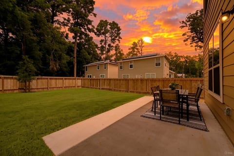 Outdoor seating and dining for enjoying barbecues. Propane tank provided for guests. We always go the extra mile for your enjoyment.