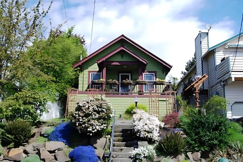 Located high above the street providing privacy