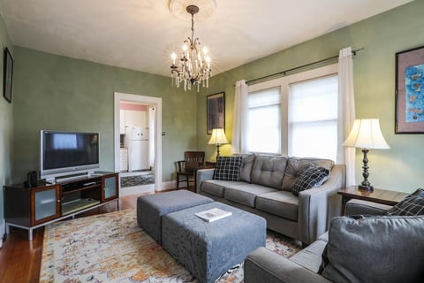 The living room with high definition flat screen tv and wifi