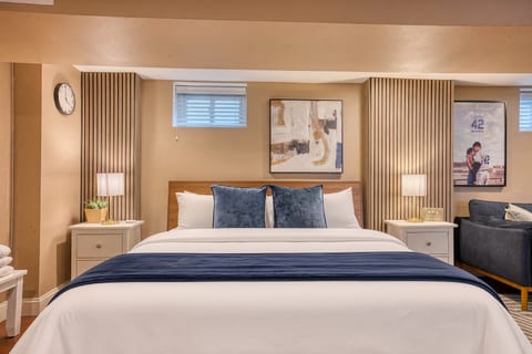 King bed #3 in lower floor bedroom suite