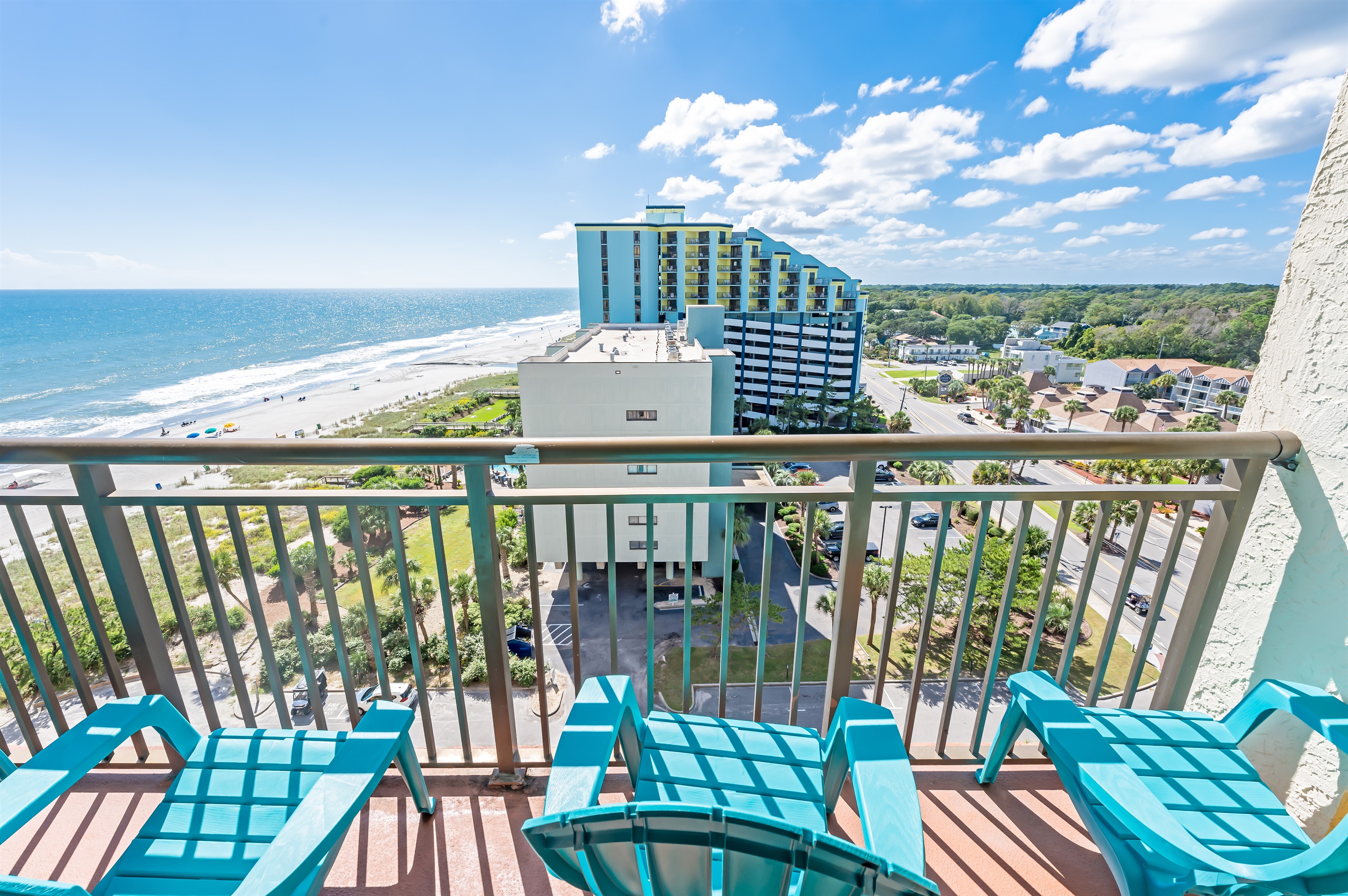 Balcony with Amazing Views