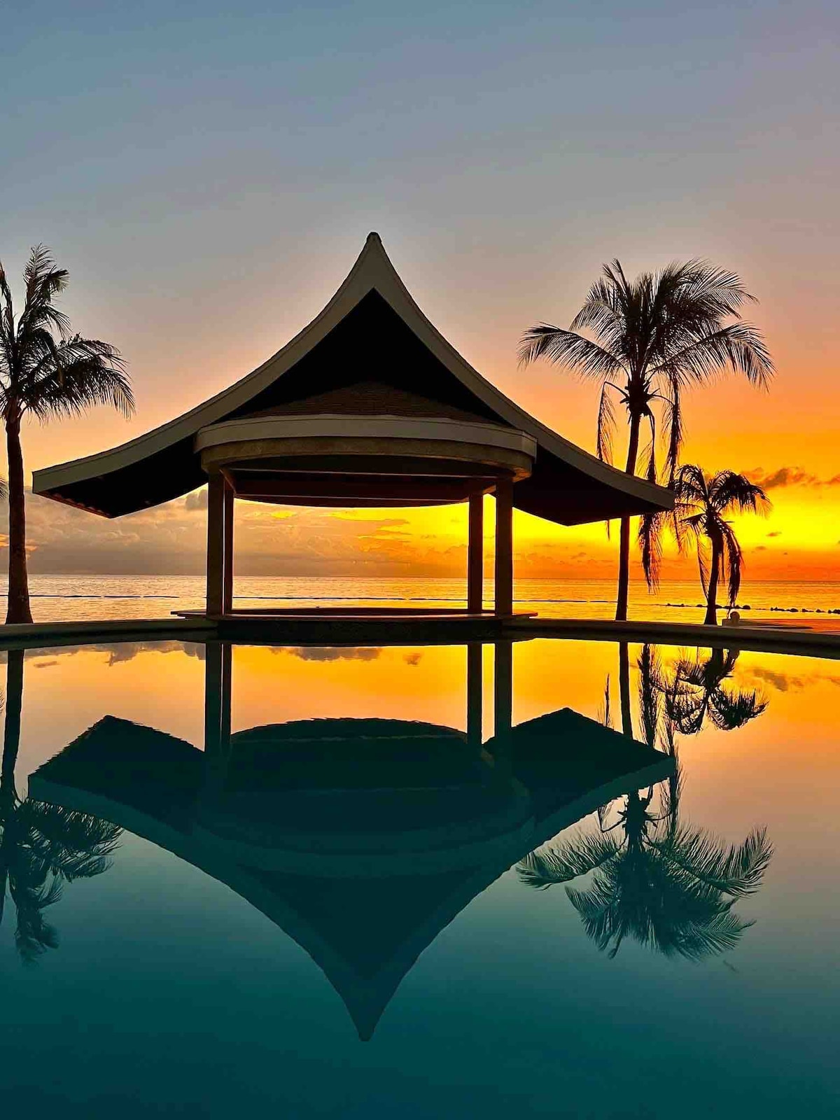 We have 3 polls in the resort this is the phase III swimming pool. 