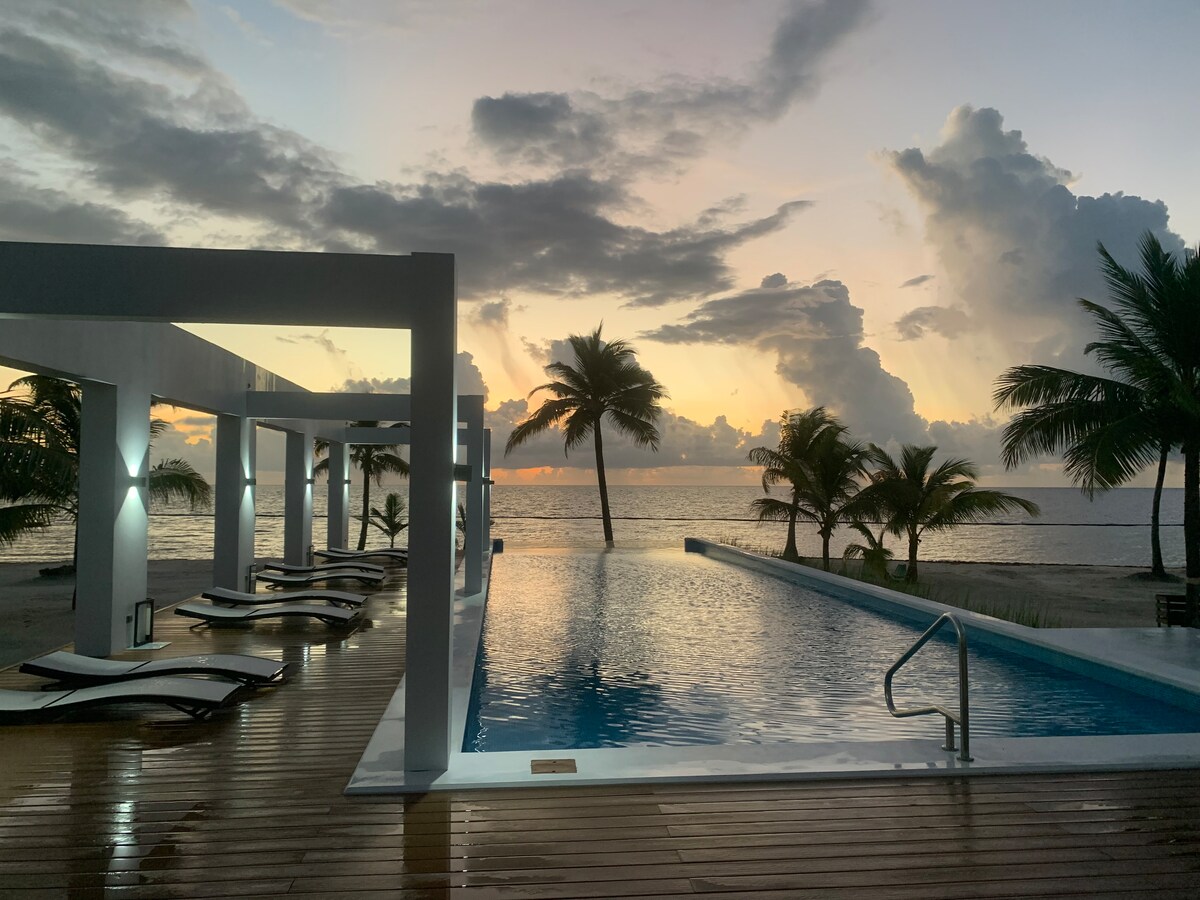 Lap pool, salt water poll phase II as a guest you can use any of the  pools no guest of guest are allowed on the pool