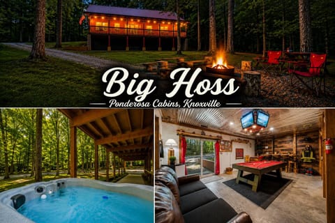 Cabin•HotTub• GameRoom• 16 Acres• NearUTK, Smokies