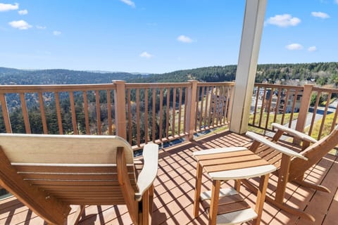 Private outdoor spaces with panoramic mountain views that never get old