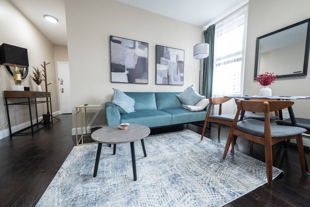 Stylish 3BR/2BA steps from Central Park with W/D!