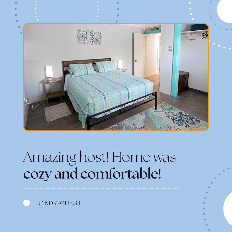 Cruise Passenger Favorite • Cozy 2BR Duplex Close to Downtown & Beach