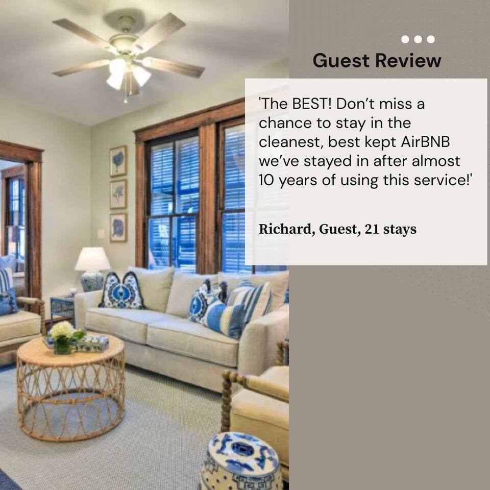 Walk to Cruise & Strand | Sleeps 8 | Backyard