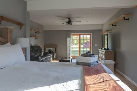 The secondary suite offers added privacy and convenience with its own private entrance leading directly to the backyard.