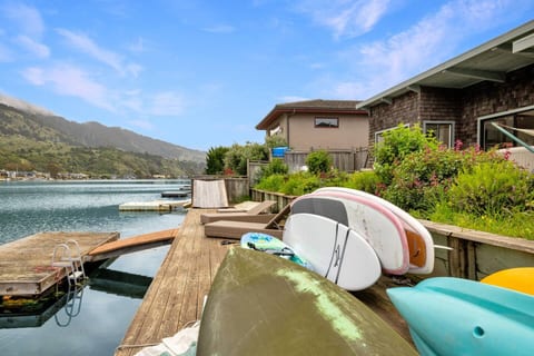 Waterfront home w/ dock & hot tub