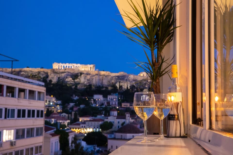 AcroLights By Night - Athens