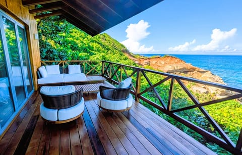 Turtle Beach villa, Private beach