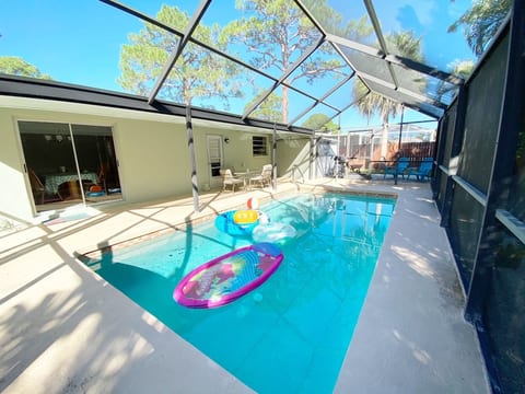 Relaxing and inviting private pool