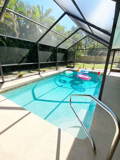 Relaxing and inviting private pool