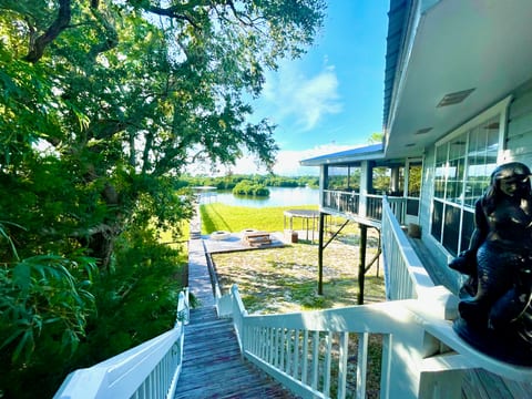 View towards the water